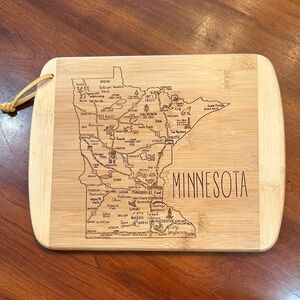 Bamboo Minnesota Cutting Board